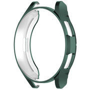For Samsung Galaxy Watch6 Classic 47mm Electroplated TPU Half Pack Hollow Watch Protective Case(Green)