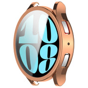 For Samsung Galaxy Watch6 40mm Full Coverage TPU Electroplated Watch Protective Case(Rose Gold)