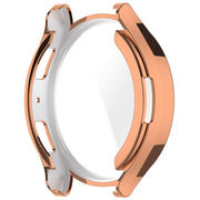 For Samsung Galaxy Watch6 40mm Full Coverage TPU Electroplated Watch Protective Case(Rose Gold)