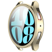 For Samsung Galaxy Watch6 40mm Full Coverage TPU Electroplated Watch Protective Case(Gold)
