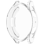For Samsung Galaxy Watch6 44mm Full Coverage TPU Electroplated Watch Protective Case(Transparent)