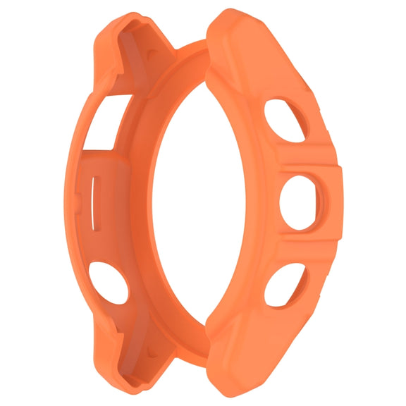 For Garmin Epix Pro 51mm / Fenix 7X / 7X Pro Armored TPU Half Wrapped Watch Protective Case(Orange)