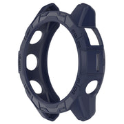 For Garmin Epix Pro 51mm / Fenix 7X / 7X Pro Armored TPU Half Wrapped Watch Protective Case(Blue)