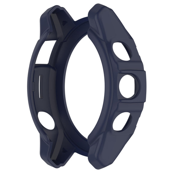 For Garmin Epix Pro 51mm / Fenix 7X / 7X Pro Armored TPU Half Wrapped Watch Protective Case(Blue)