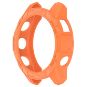 For Garmin Epix Pro 47mm / Fenix 7 / 7 Pro Armored TPU Half Wrapped Watch Protective Case(Orange)