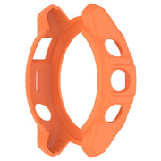 For Garmin Epix Pro 47mm / Fenix 7 / 7 Pro Armored TPU Half Wrapped Watch Protective Case(Orange)