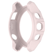 For Garmin Epix Pro 47mm / Fenix 7 / 7 Pro Armored TPU Half Wrapped Watch Protective Case(Pink)