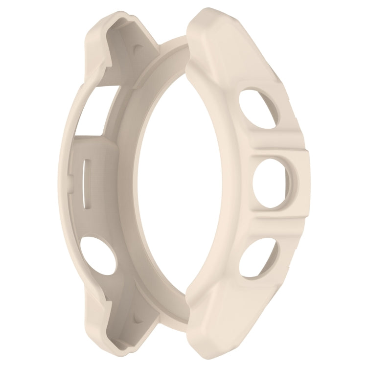 For Garmin Epix Pro 47mm / Fenix 7 / 7 Pro Armored TPU Half Wrapped Watch Protective Case(Starlight Color)