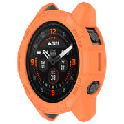 For Garmin Epix Pro 42mm / Fenix 7S / 7S Pro Armored TPU Half Wrapped Watch Protective Case(Orange)