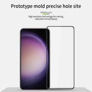 For Samsung Galaxy S24 5G PINWUYO 9H 3D Full Screen Explosion-proof Tempered Glass Film(Black)