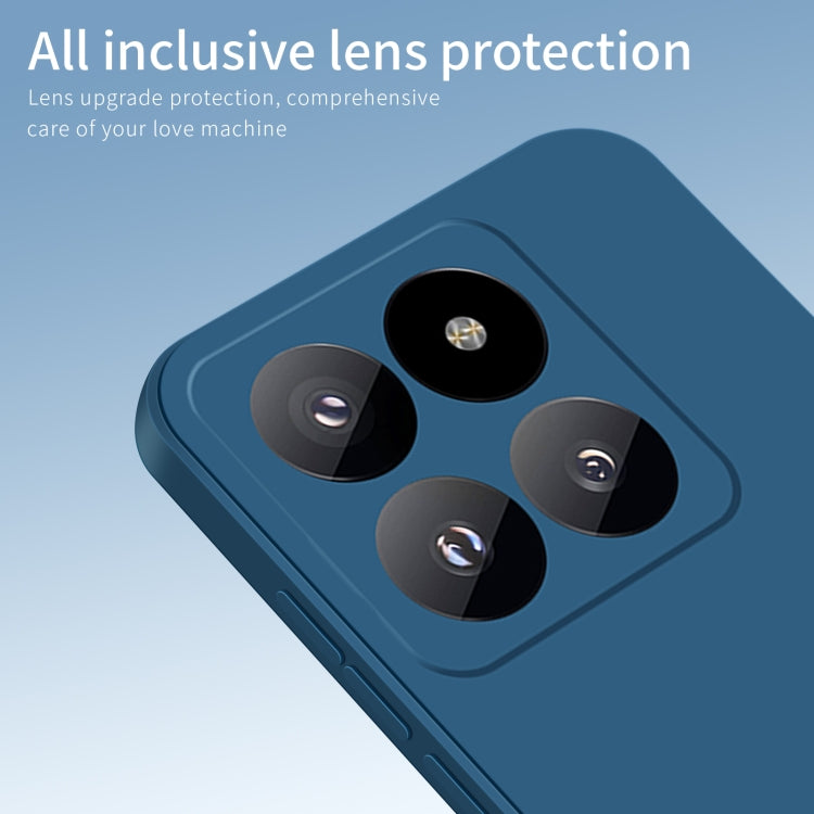For Xiaomi 14 Pro PINWUYO Sense Series Liquid Silicone TPU Phone Case(Black)