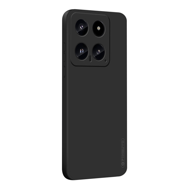 For Xiaomi 14 PINWUYO Sense Series Liquid Silicone TPU Phone Case(Black)