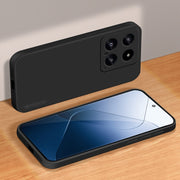For Xiaomi 14 PINWUYO Sense Series Liquid Silicone TPU Phone Case(Black)