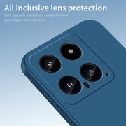 For Xiaomi 14 PINWUYO Sense Series Liquid Silicone TPU Phone Case(Green)