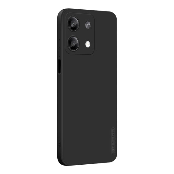 For Xiaomi Redmi Note 13 5G PINWUYO Sense Series Liquid Silicone TPU Phone Case(Black)