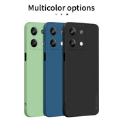 For Xiaomi Redmi Note 13 5G PINWUYO Sense Series Liquid Silicone TPU Phone Case(Black)