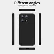 For Xiaomi Redmi K70E PINWUYO Sense Series Liquid Silicone TPU Phone Case(Black)