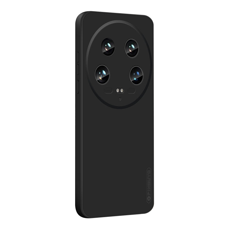 For Xiaomi 14 Ultra PINWUYO Sense Series Liquid Silicone TPU Phone Case(Black)
