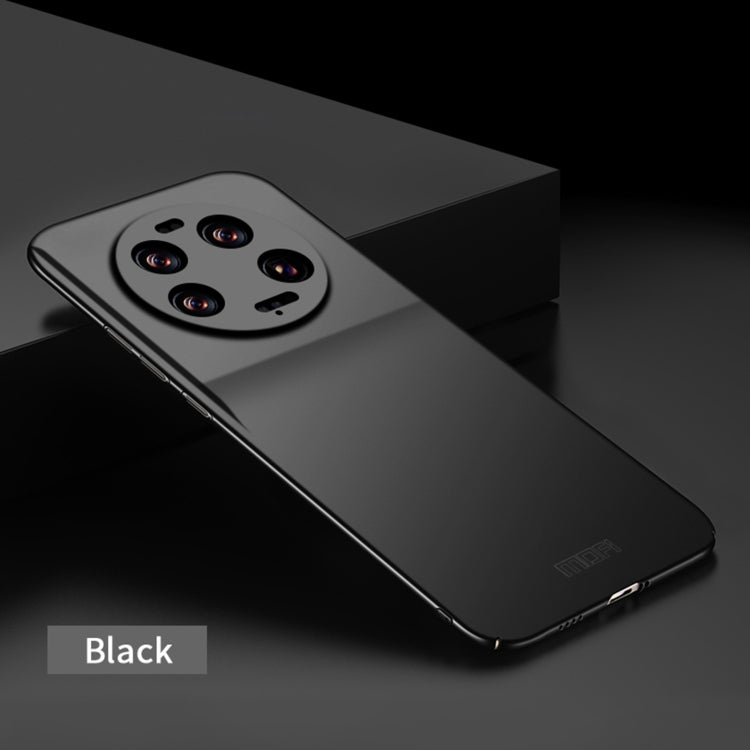 For Xiaomi 13 Ultra MOFI Micro-Frosted PC Ultra-thin Hard Phone Case(Black)