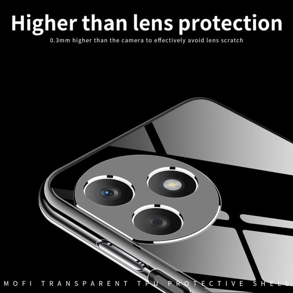 For Honor X50i Pro / X50i+ MOFI Ming Series Ultra-thin TPU Phone Case(Transparent)