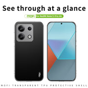 For Xiaomi Redmi Note 13 Pro 4G MOFI Ming Series Ultra-thin TPU Phone Case(Transparent)