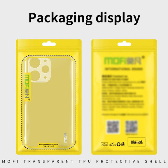 For Xiaomi Redmi Note 13 5G MOFI Ming Series Ultra-thin TPU Phone Case(Transparent)