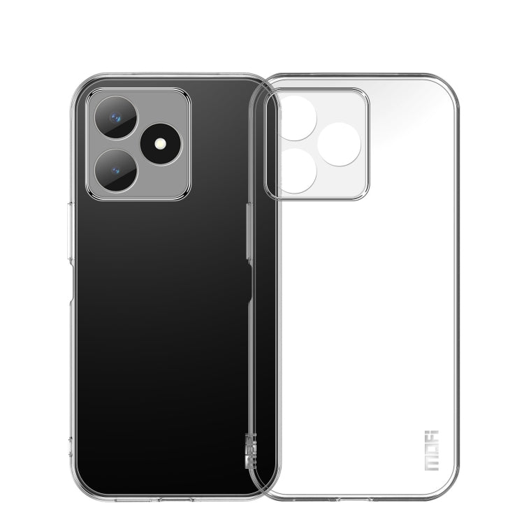 For Realme C53 / Narzo N53 MOFI Ming Series Ultra-thin TPU Phone Case(Transparent)