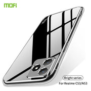 For Realme C53 / Narzo N53 MOFI Ming Series Ultra-thin TPU Phone Case(Transparent)