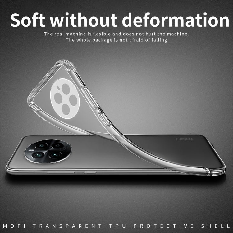 For Realme GT5 Pro MOFI Ming Series Ultra-thin TPU Phone Case(Transparent)