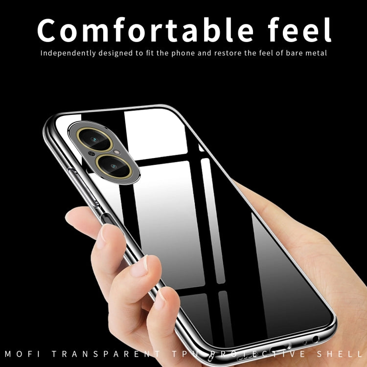 For Realme C67 4G MOFI Ming Series Ultra-thin TPU Phone Case(Transparent)