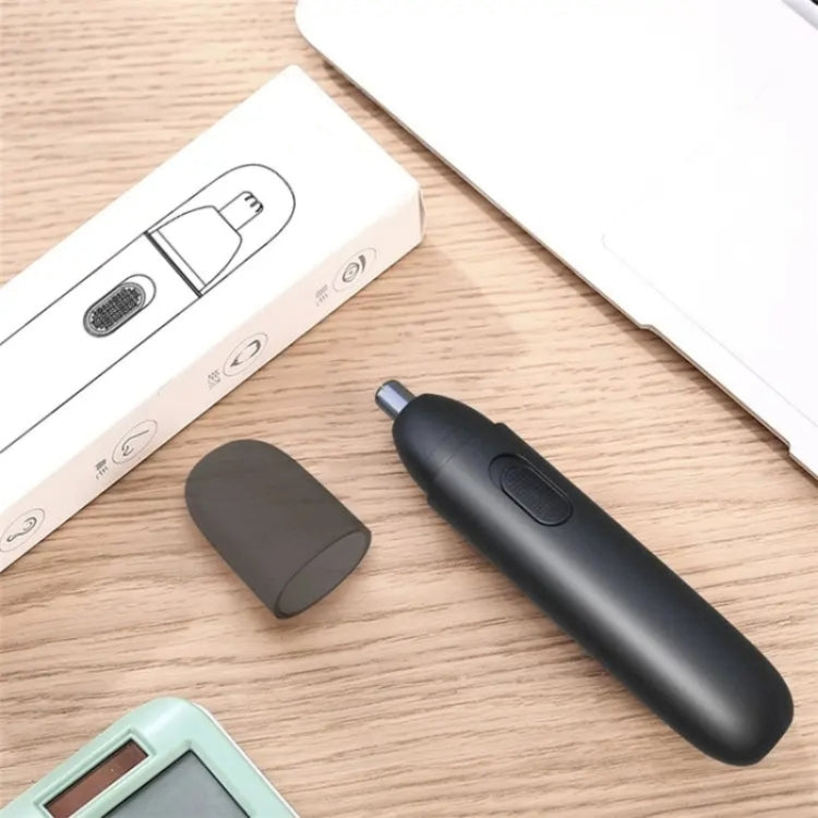 GT-2220A Portable Electric USB Rechargeable Nose Hair Trimmer(White)
