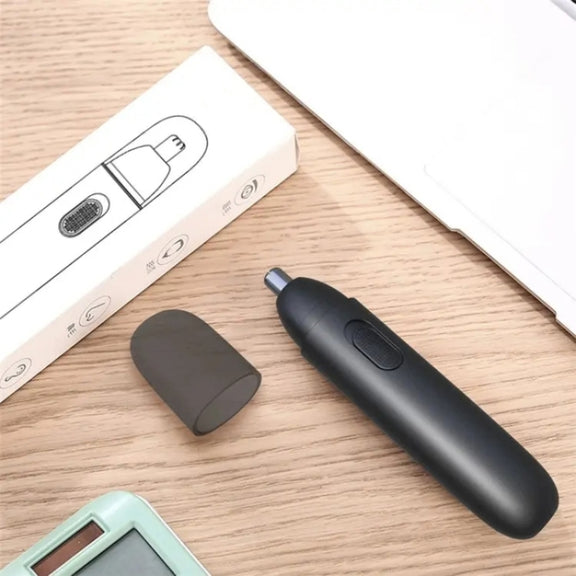 GT-2220A Portable Electric USB Rechargeable Nose Hair Trimmer(Black)