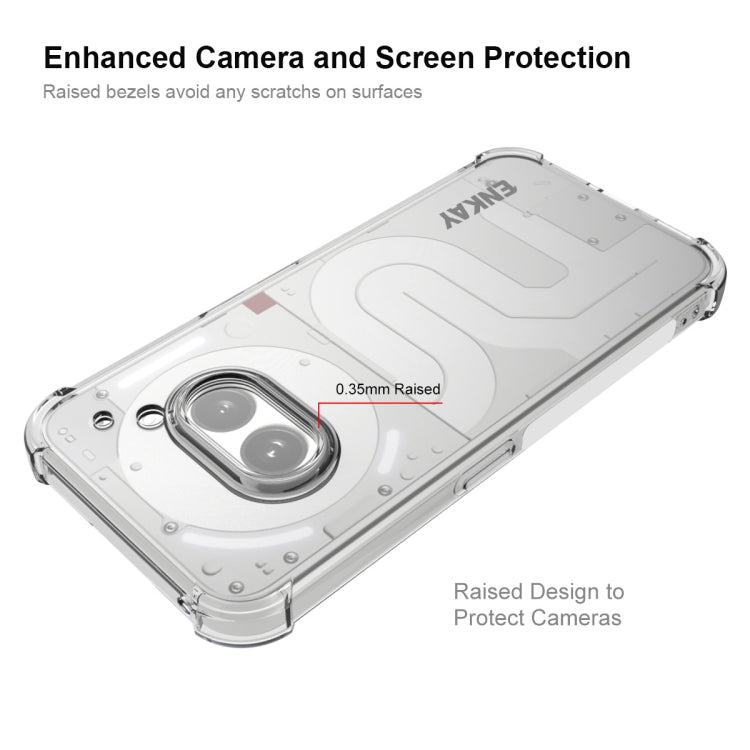 For Nothing Phone 2a / 2a Plus ENKAY Hat-Prince Transparent TPU Shockproof Phone Case