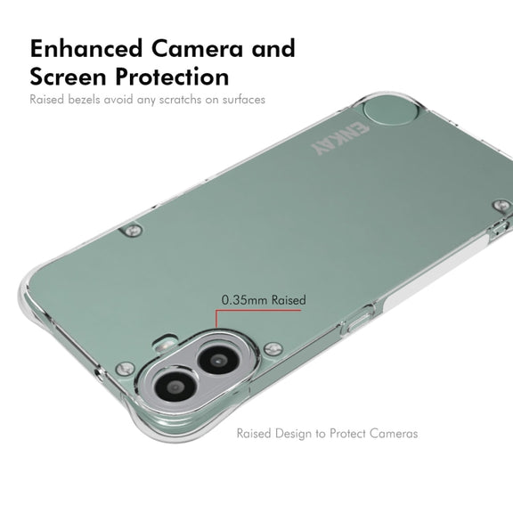For Nothing CMF Phone 1 ENKAY Hat-Prince Transparent TPU Shockproof Phone Case