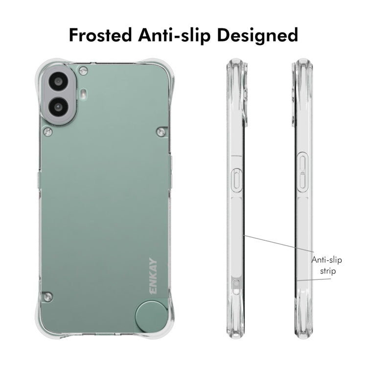 For Nothing CMF Phone 1 ENKAY Hat-Prince Transparent TPU Shockproof Phone Case