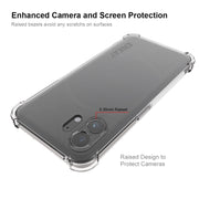 For Nothing Phone 2 ENKAY Transparent TPU Shockproof Phone Case with Glass Film