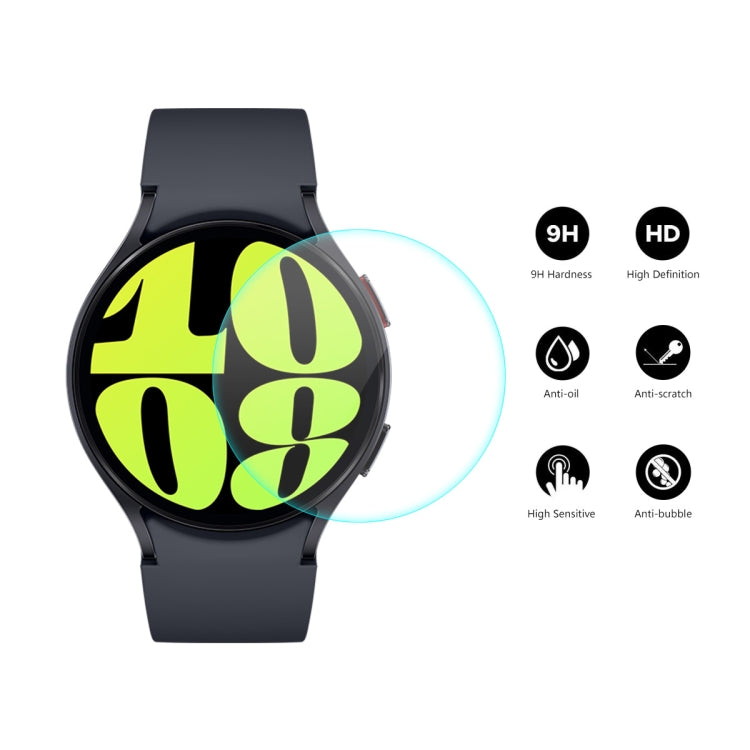 For Samsung Galaxy Watch6 44mm ENKAY 0.2mm 9H Tempered Glass Screen Protector Watch Film