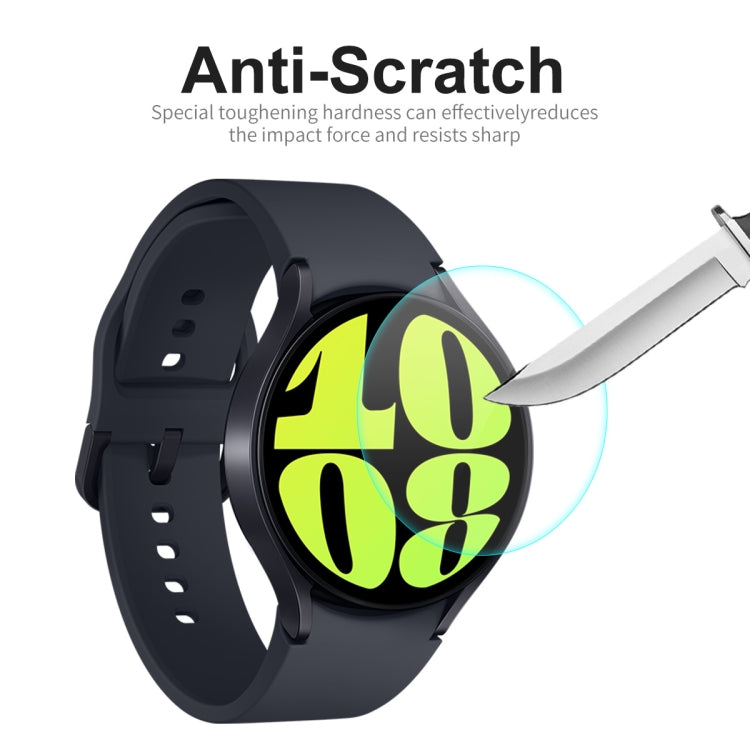 For Samsung Galaxy Watch6 44mm ENKAY 0.2mm 9H Tempered Glass Screen Protector Watch Film
