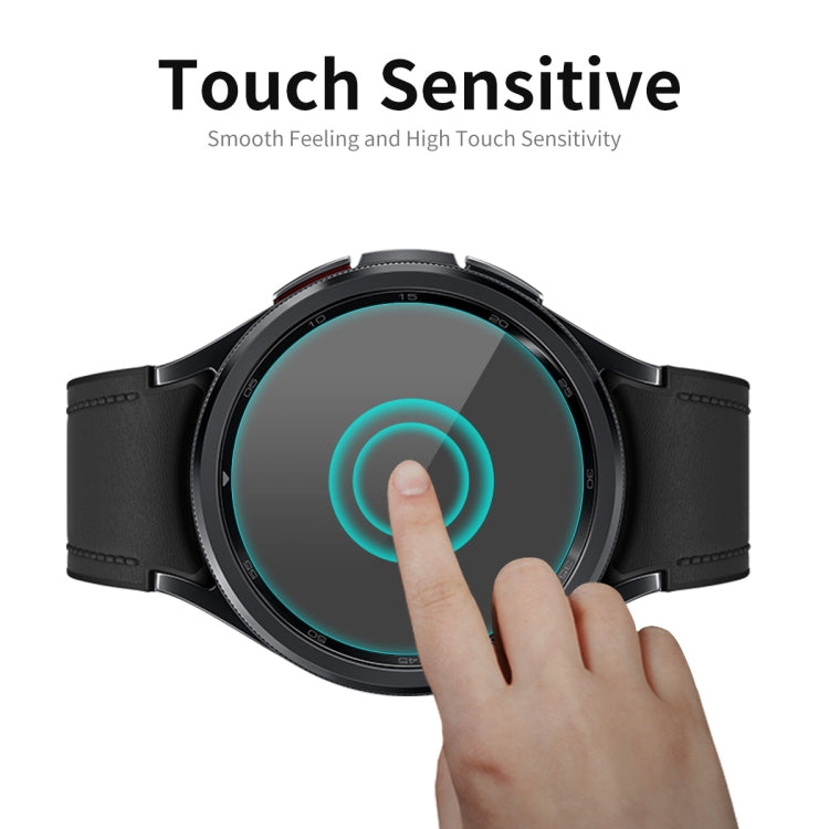For Samsung Galaxy Watch6 Classic 43mm ENKAY 0.2mm 9H Tempered Glass Screen Protector Watch Film