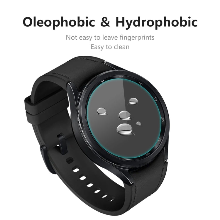 For Samsung Galaxy Watch6 Classic 43mm ENKAY 0.2mm 9H Tempered Glass Screen Protector Watch Film