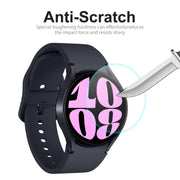 For Samsung Galaxy Watch6 40mm 2pcs ENKAY 0.2mm 9H Tempered Glass Screen Protector Watch Film