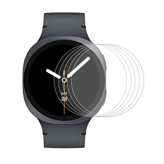For Samsung Galaxy Watch8 44mm 5pcs ENKAY 0.2mm 9H Tempered Glass Screen Protector Watch Film