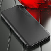 For Samsung Galaxy S25 5G Attraction Flip Holder Leather Phone Case(Violet)
