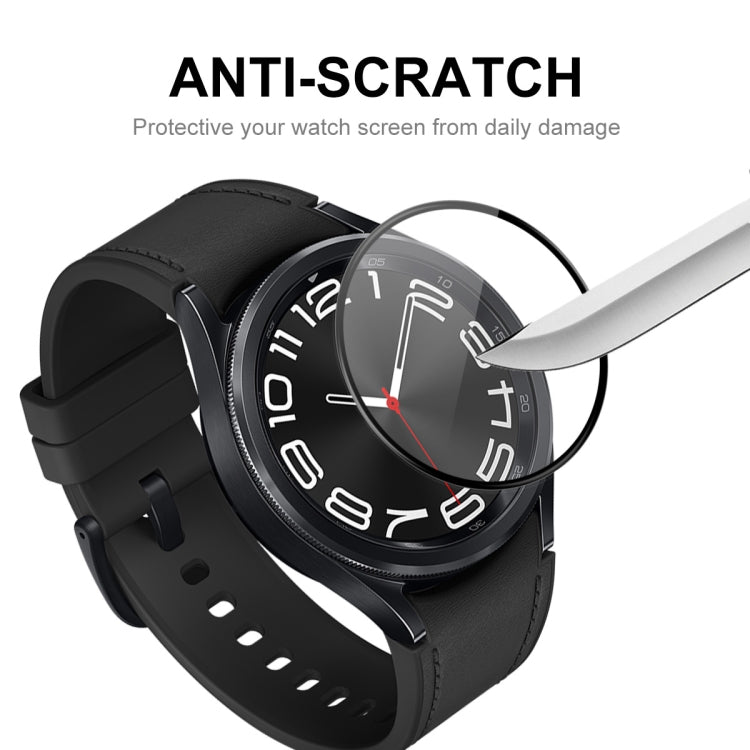 For Samsung Galaxy Watch6 Classic 43mm ENKAY 3D Full Coverage Soft PC Edge PMMA HD Screen Film