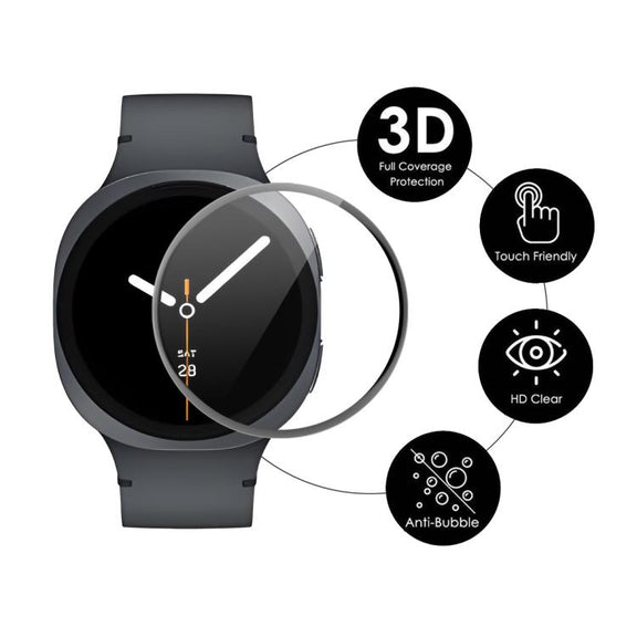 For Samsung Galaxy Watch8 40mm ENKAY 3D Full Coverage Soft PC Edge PMMA HD Screen Film