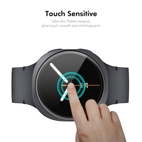 For Samsung Galaxy Watch8 40mm ENKAY 3D Full Coverage Soft PC Edge PMMA HD Screen Film