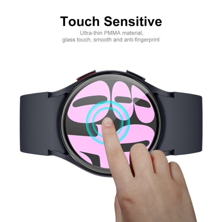 For Samsung Galaxy Watch6 / Watch7 40mm 2pcs ENKAY 3D Full Coverage Soft PC Edge PMMA HD Screen Film