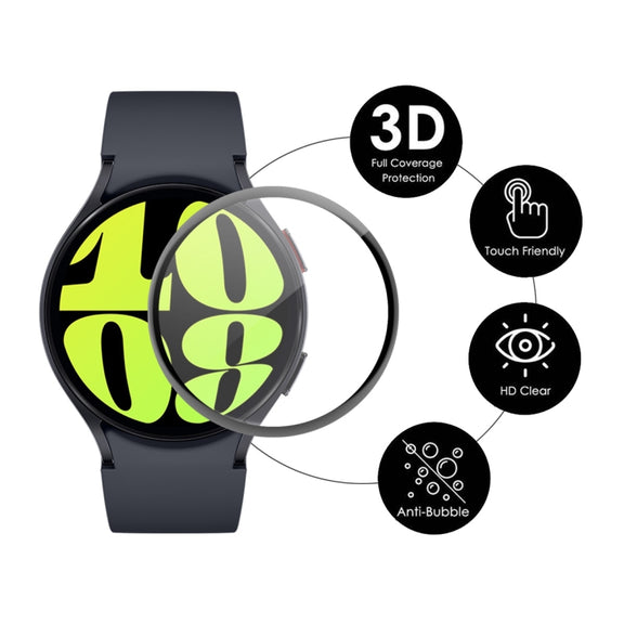 For Samsung Galaxy Watch6 / Watch7 44mm 2pcs ENKAY 3D Full Coverage Soft PC Edge PMMA HD Screen Film