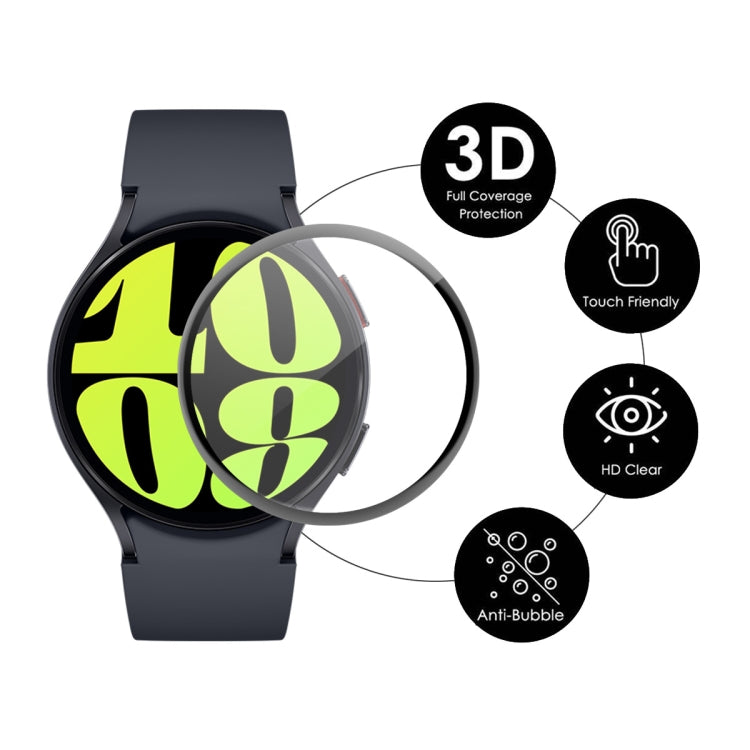 For Samsung Galaxy Watch6 / Watch7 44mm 5pcs ENKAY 3D Full Coverage Soft PC Edge PMMA HD Screen Film
