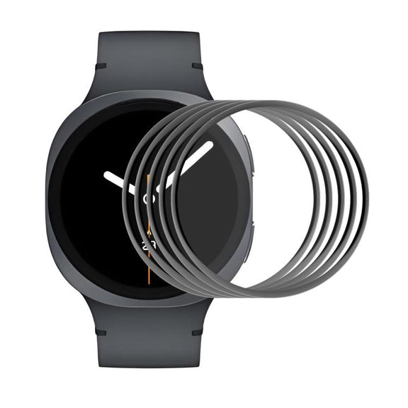 For Samsung Galaxy Watch8 40mm 5pcs ENKAY 3D Full Coverage Soft PC Edge PMMA HD Screen Film
